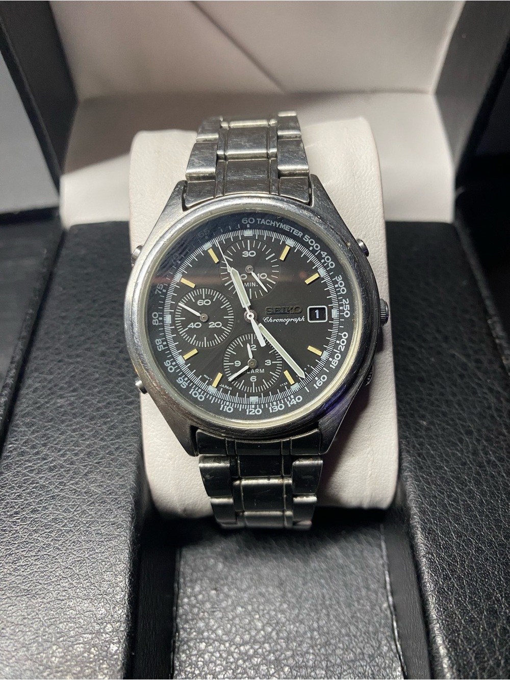 Vintage seiko chronograph 7T32-7C60 alarm